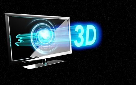 Graphik 3D-TV